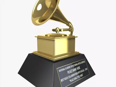 Grammy Award 3D model