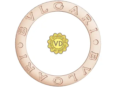 Bzero1 diamond   pave ring 3D print model