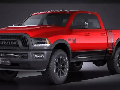Dodge Ram 2500 PowerWagon 2015 3D model