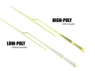 Car wiper 3d model 3D model