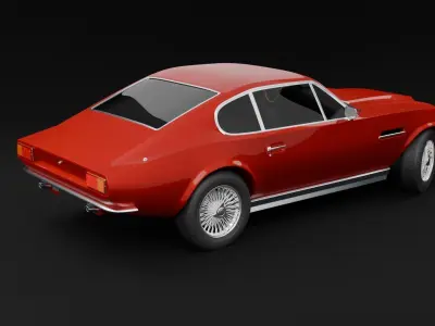Aston Martin DBS 1970 3D model