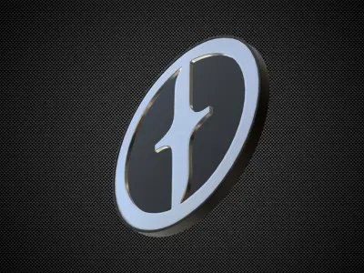 polonez logo 3D model