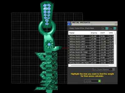 LUXURY DOOM WORD PENDANT 3D PRINTABLE MODEL 3D print model