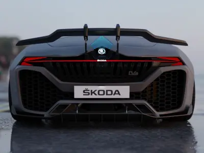 Skoda iVs Concept 3D model