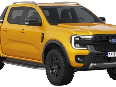 Ranger Wildtrak 2023 3D model