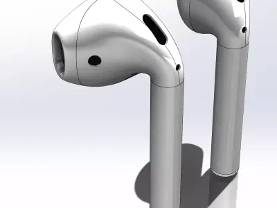 Airpods 1st Gen 3D model