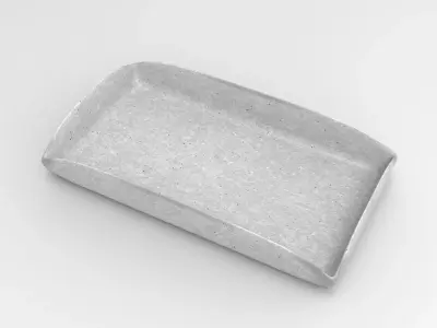 Mol Ashtray Low-poly 3D model