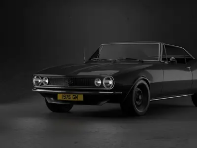 Camaro 1967 3D model 3D model