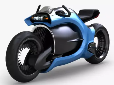 eBike Concept 3D model