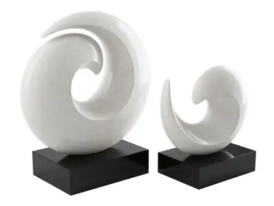 Abstract Sculpture Harmony 3D model