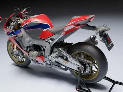 Honda CBR 1000RR Fireblade SP 2019 Low-poly 3D model
