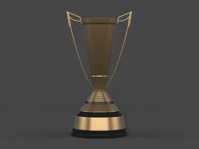 Trophy Cups 3D model 40