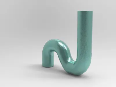 Pipo Vase Low-poly 3D model