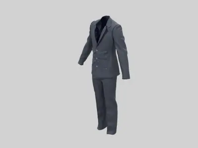 Jacket Suit 3D model