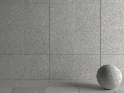 Stone Wall Tiles Terrazzo White 80x80 Texture