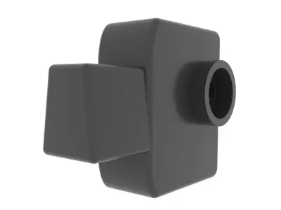 HYUNDAI SANTA FE Trunk Curtain Hook 3D print model