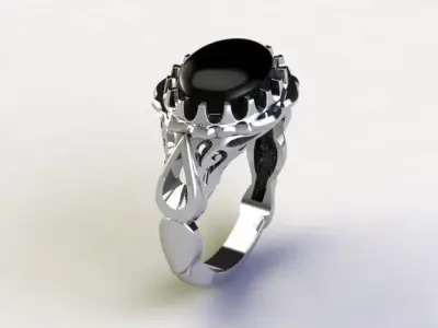 turkish men ring 3D print model