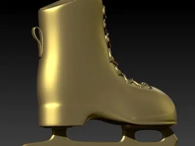 ice Skates pendant  3D print model