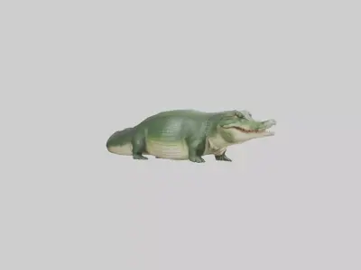 Crocodile Scales Model Low-poly 3D model