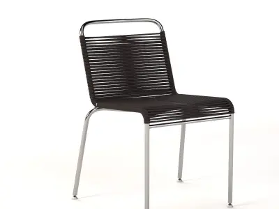 Coro Jubeae Armless Chair 3D model