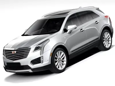Cadillac XT5 EU 2018 3D model