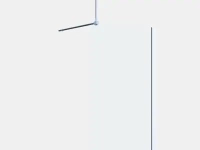 OPPEJEN Shower screen Low-poly 3D model