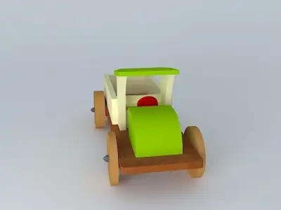 Toy truck 3D model