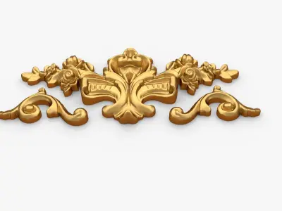 Classic decor ornament 288 3D model