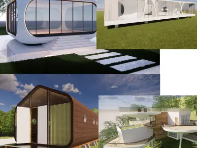 capsule room -A7 3D model