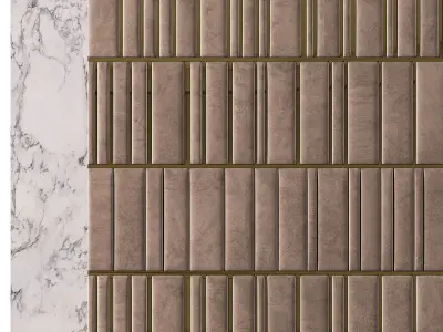 panel marble wall panels 3D model purchase