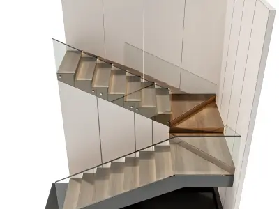 STAIR NO44 A 3D model