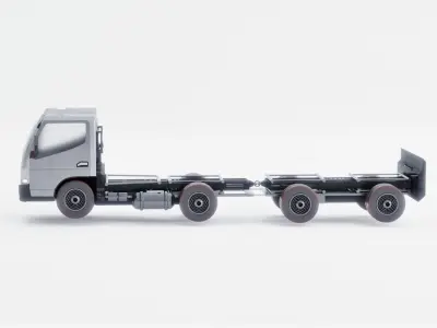 Truck Low-poly 3D model from CGTrader