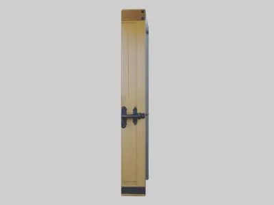 Dutch door model 2 3D model