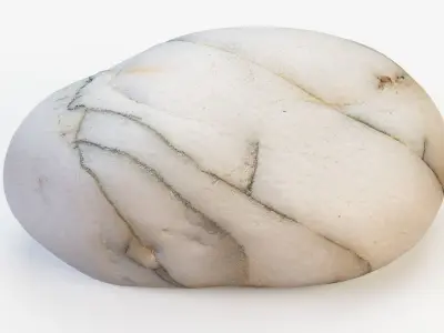 Small Stone 03 PBR Low-poly 3D model