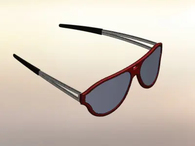 SunGlasses-Eye wear Free 3D model