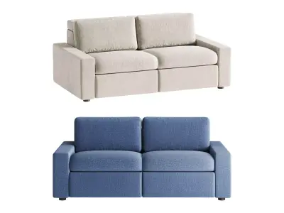 Enzo Reclining Sofa 3D model