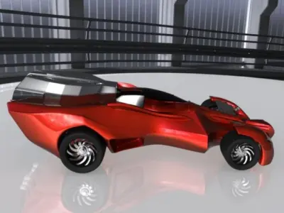 Concept Car 3D model 11