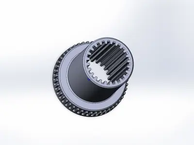 Hyundai Accent power window clutch 8240325010 3D print model