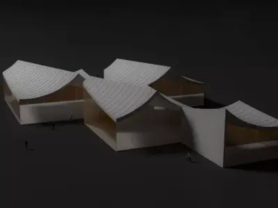 Quadruple Pitch 3D model