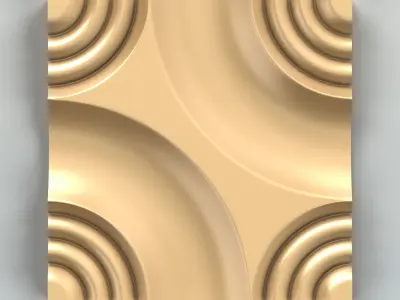 Wall panel 016 3D model