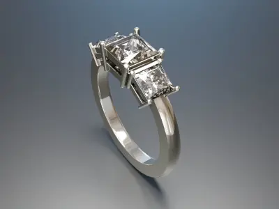 Engagement ring  3D print model order