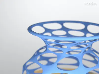 Abstract Vase 3D print model