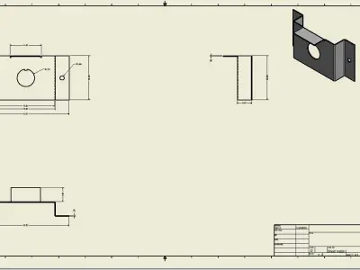 Sheet Metal 3D print model