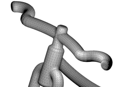 Toddler Bicylce Toy 3D model