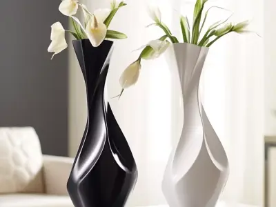 Tremogia Vase for Elegant Decor 3D print model