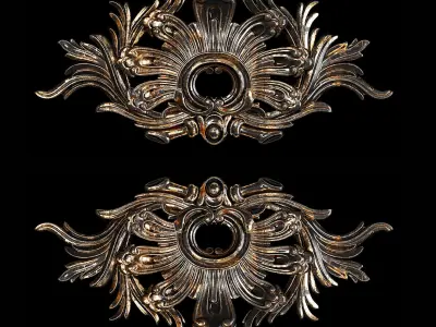 Classic carved 027 3D model