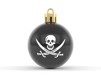 Christmas Ball 3D model 8