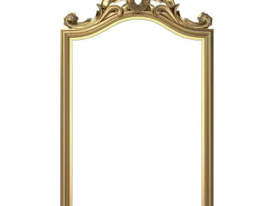 Carved Picture Frame 3D model