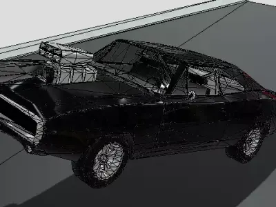 dominic-torettos-1970-dodge-charger-rt-fast-x 3D model