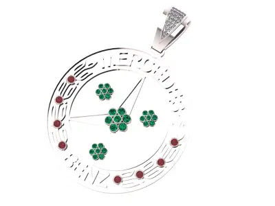 MERCEDES BENZ LOGO PENDANT 3D PRINTABLE MODEL 3D print model